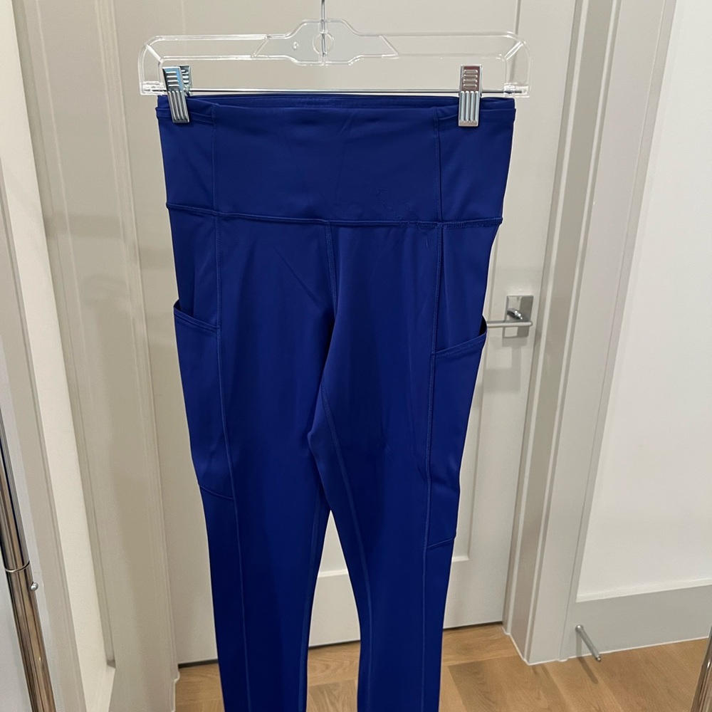 Lululemon Athletica Blue Leggings High-Waisted Performance